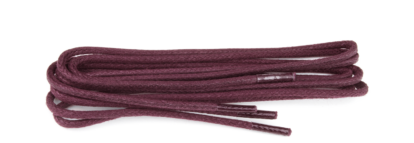 Bordeaux Waxed Round Laces