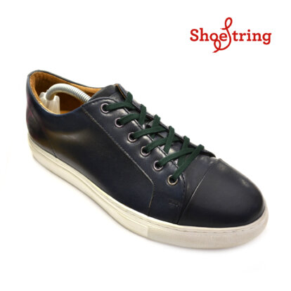 Green Waxed 5mm Flat Laces