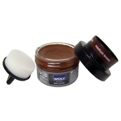 Woly Medium Brown Shoe Cream Plus
