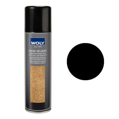 Woly Suede Black 250ml Spray