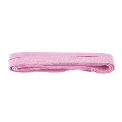 Pastel Pink Waxed 5mm Flat Laces