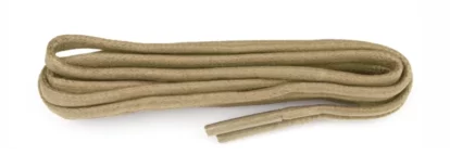 Beige Chunky Wax Laces - 90cm