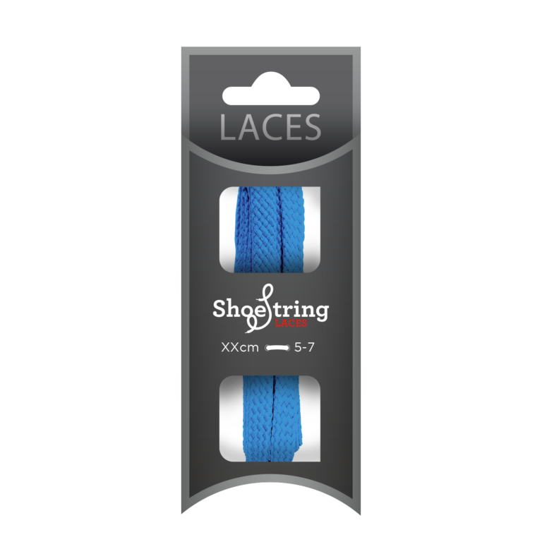 Light Blue Flat CX Laces – 120cm