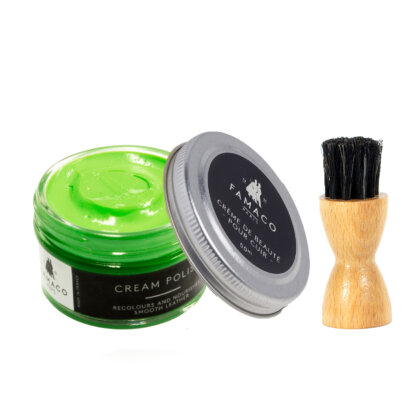 Green Apple Vert Pomme Cream Polish 50ml & Application Brush