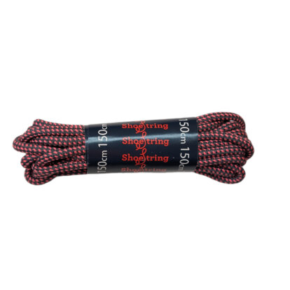 Hiking Grey / Pink Mini Fleck 5mm Laces - 150cm