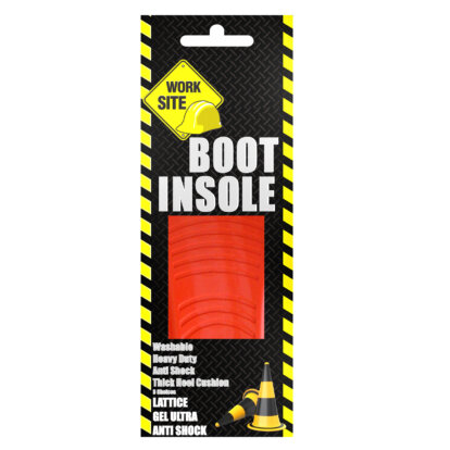 Worksite Anatomically Shaped Moulded Insoles