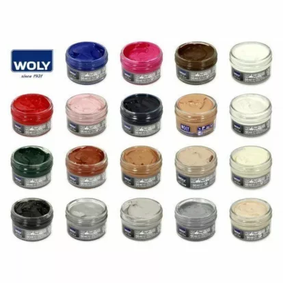 Woly Shoe Cream Polish 50ml Shades Select Colour
